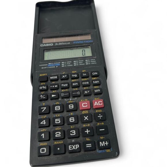 Set of 2 Texas Instruments TI-34 calculator Scientific Casio percentage - Picture 1 of 5